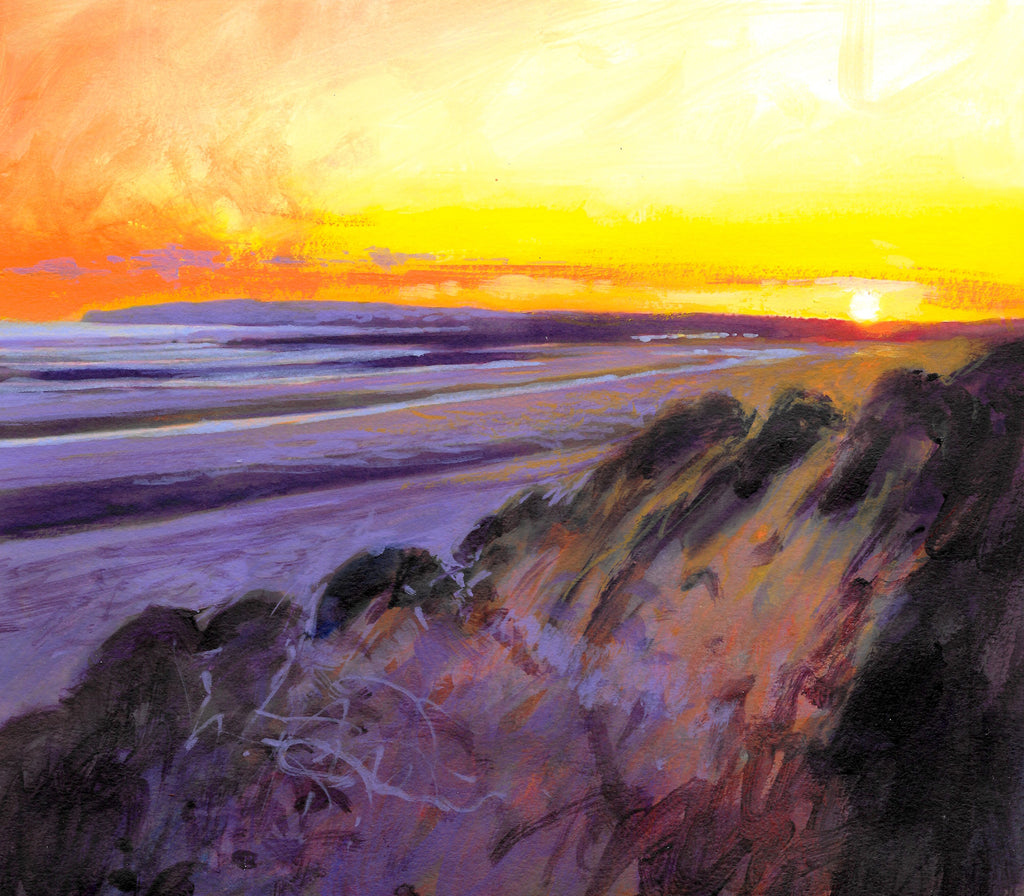 Purple dunes