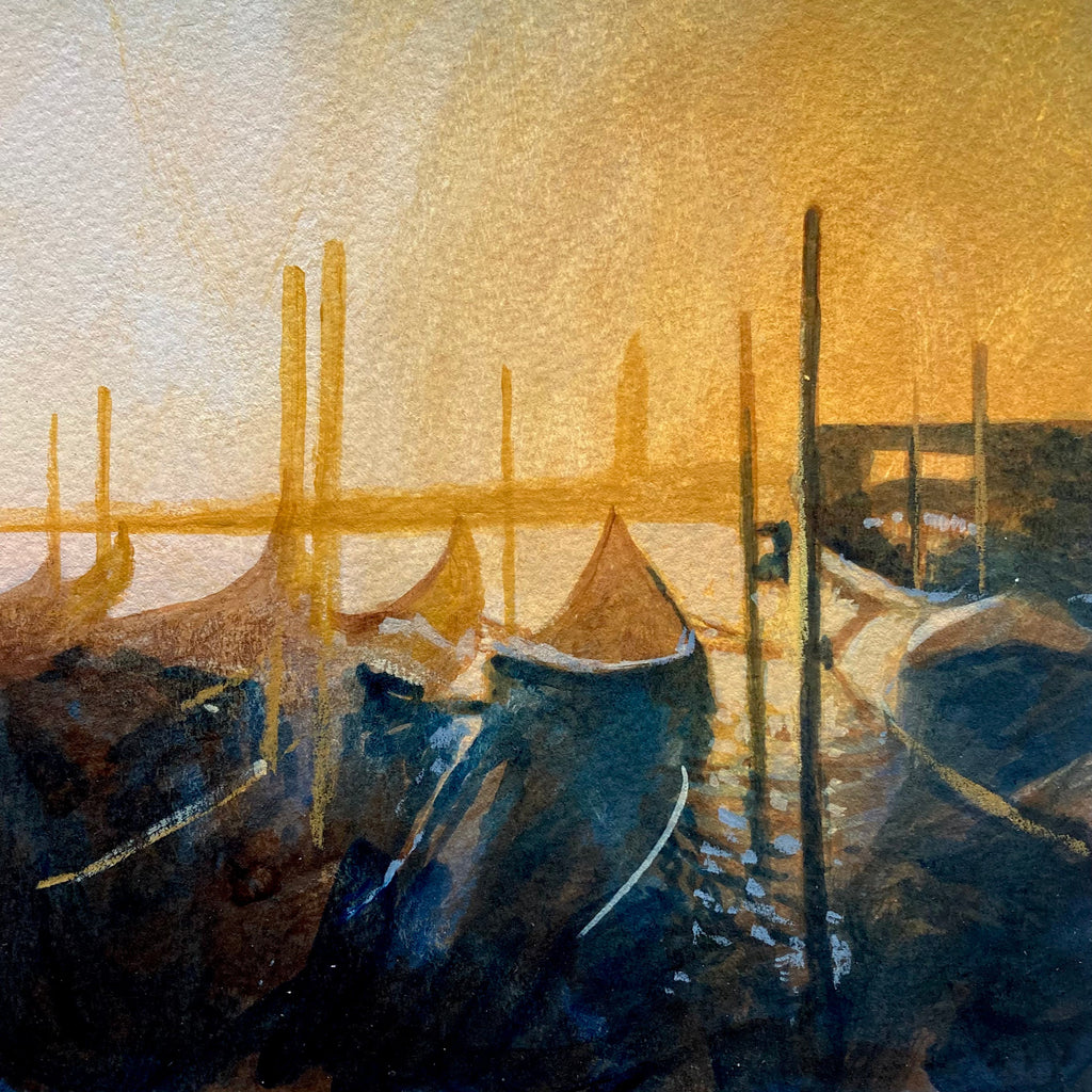 Ochre Sunrise - Artist Proof Print