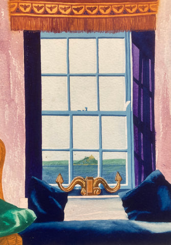Through the window