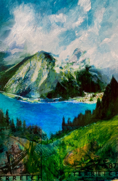 Above the lake, above the cloud