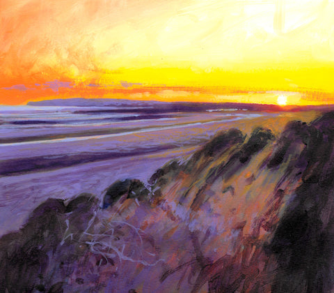 Purple dunes