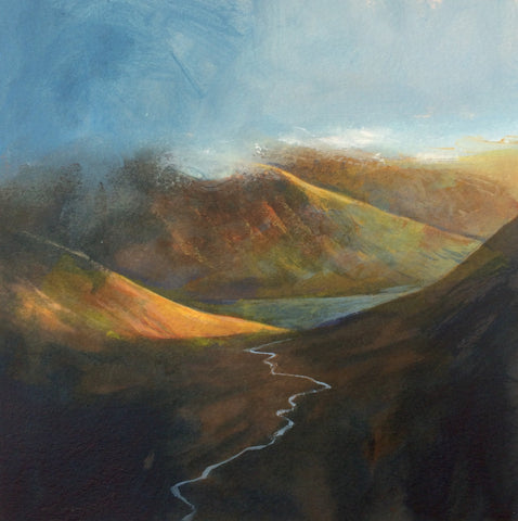Sunlight and Shadow - The Lakes Print