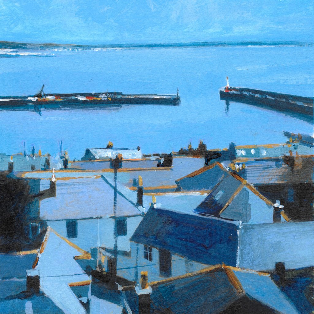Over the Rooftops - Newlyn