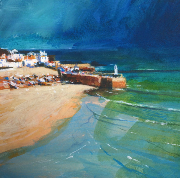 Squall passing through - St Ives
