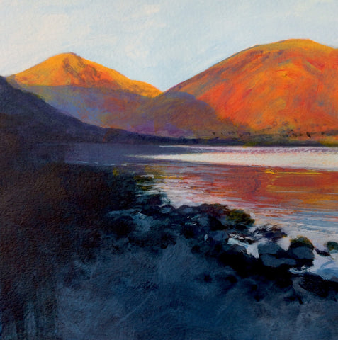 Purple shadows - Wasdale Print