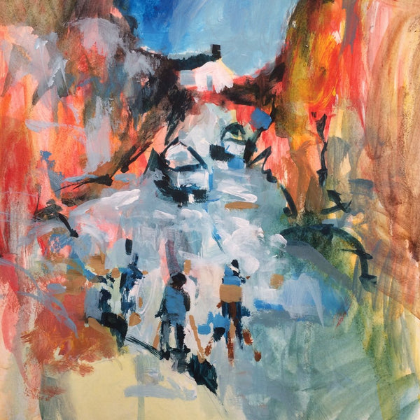 Painters at Porthgwarra