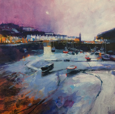 Lilac Evening - Porthleven Print