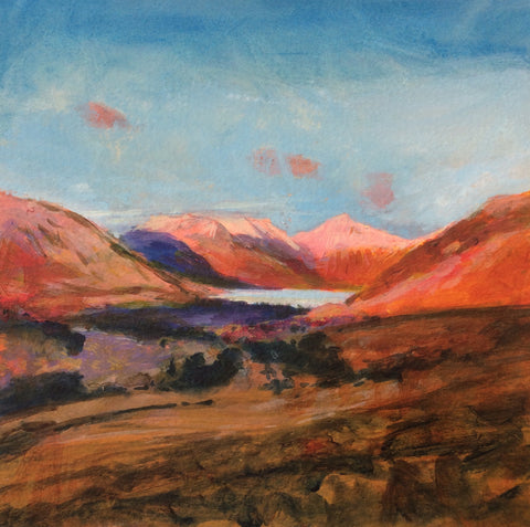 Lemon, Rose, Gold - The Lakes Print