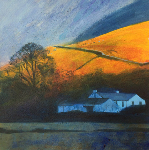 Lakeland Farm Evening Print